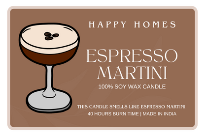 Espresso Martini | Scented Soy Wax Candle