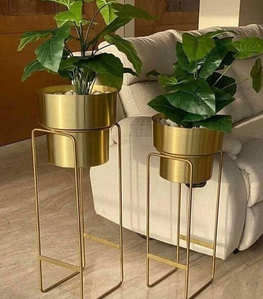 Gold Planter Set