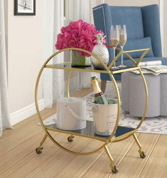 Gold Bar/Food Serving Cart