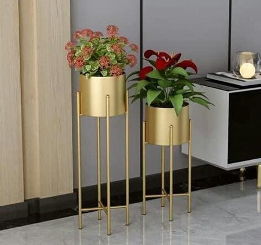 Gold Planter (Set of 2)