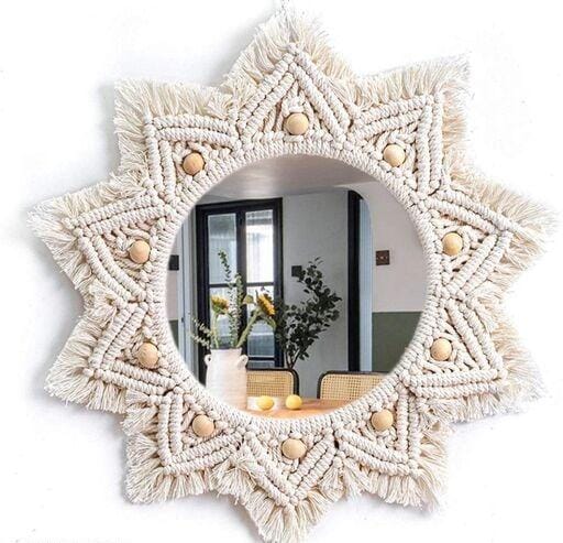 Macrame Wall Mirror