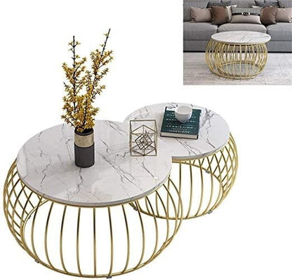 Round Nesting Coffee Table