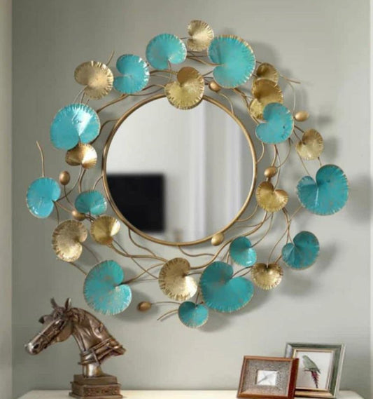 Turquoise Wall Mirror