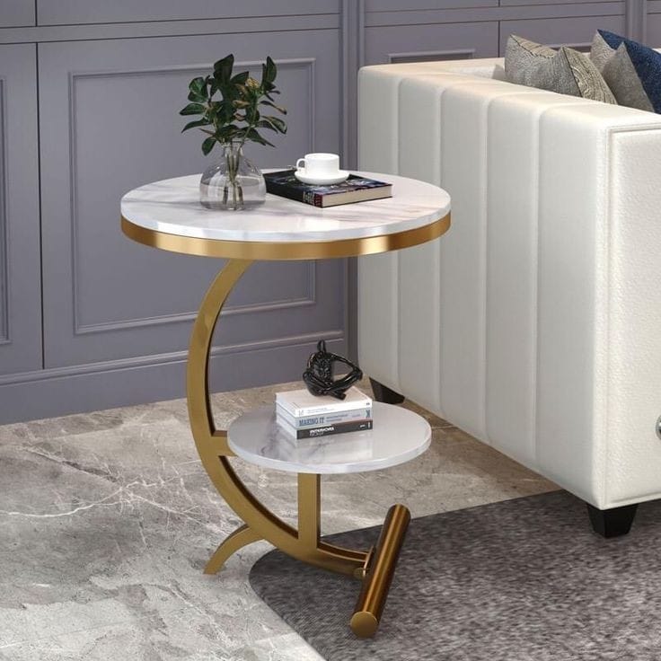 Marble Side Table